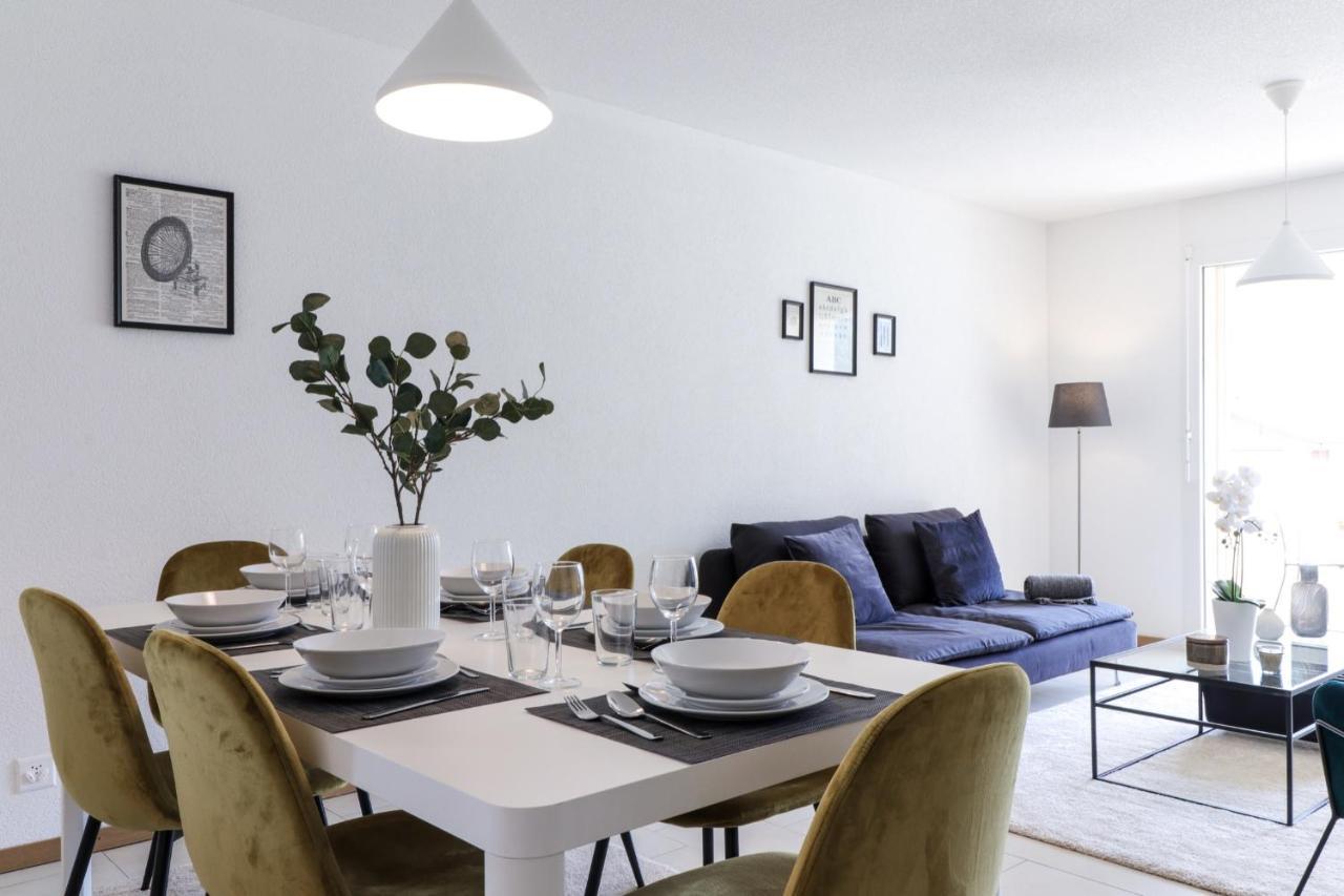 Nice Apartment Ideally Located In Martigny Luaran gambar