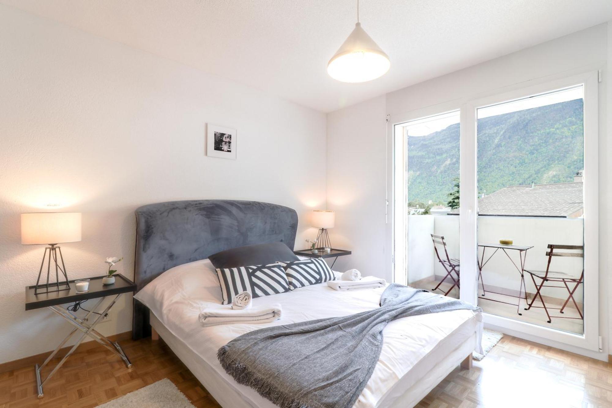 Nice Apartment Ideally Located In Martigny Luaran gambar